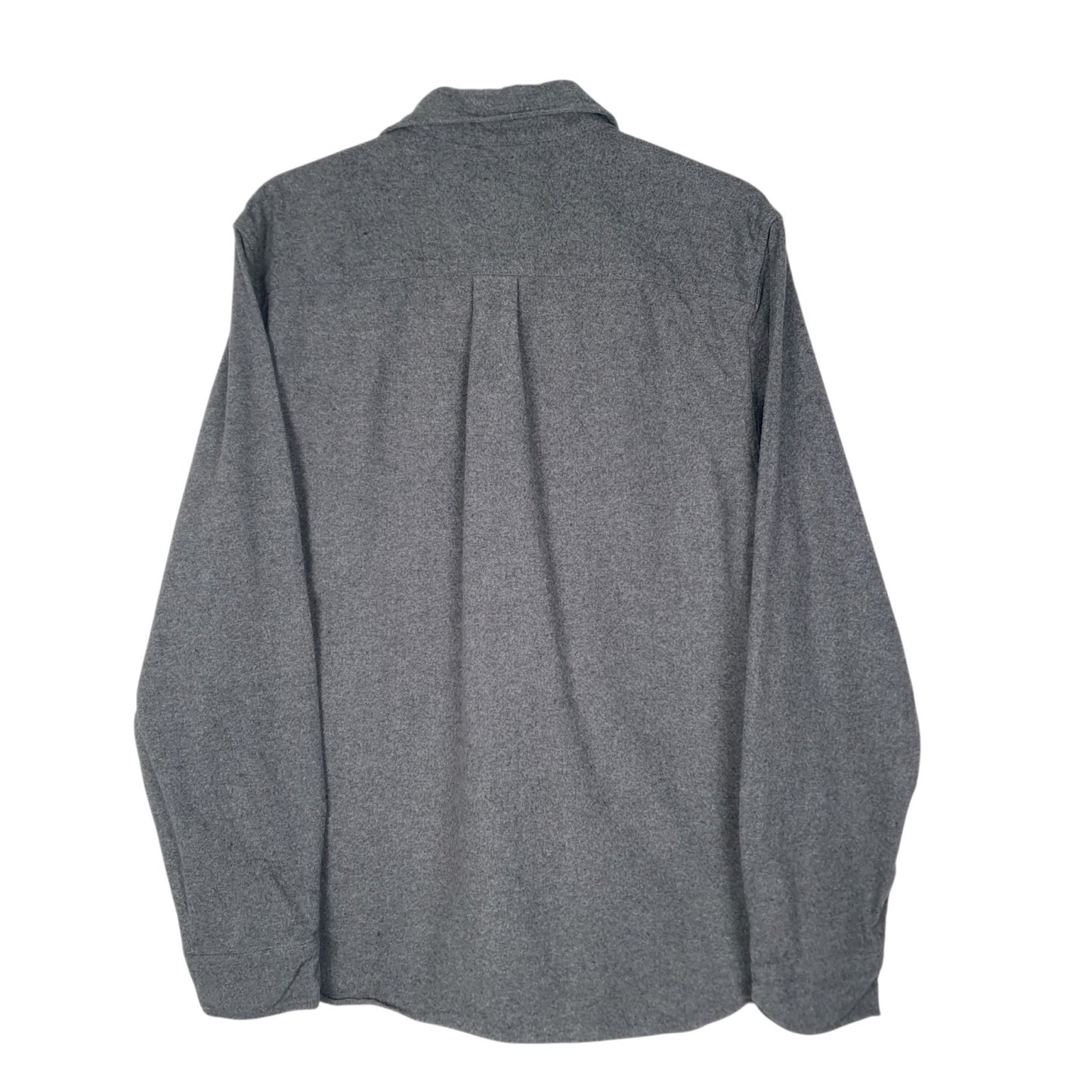 Mens Grey Eddie Bauer Chamois Heavyweight  Shirt