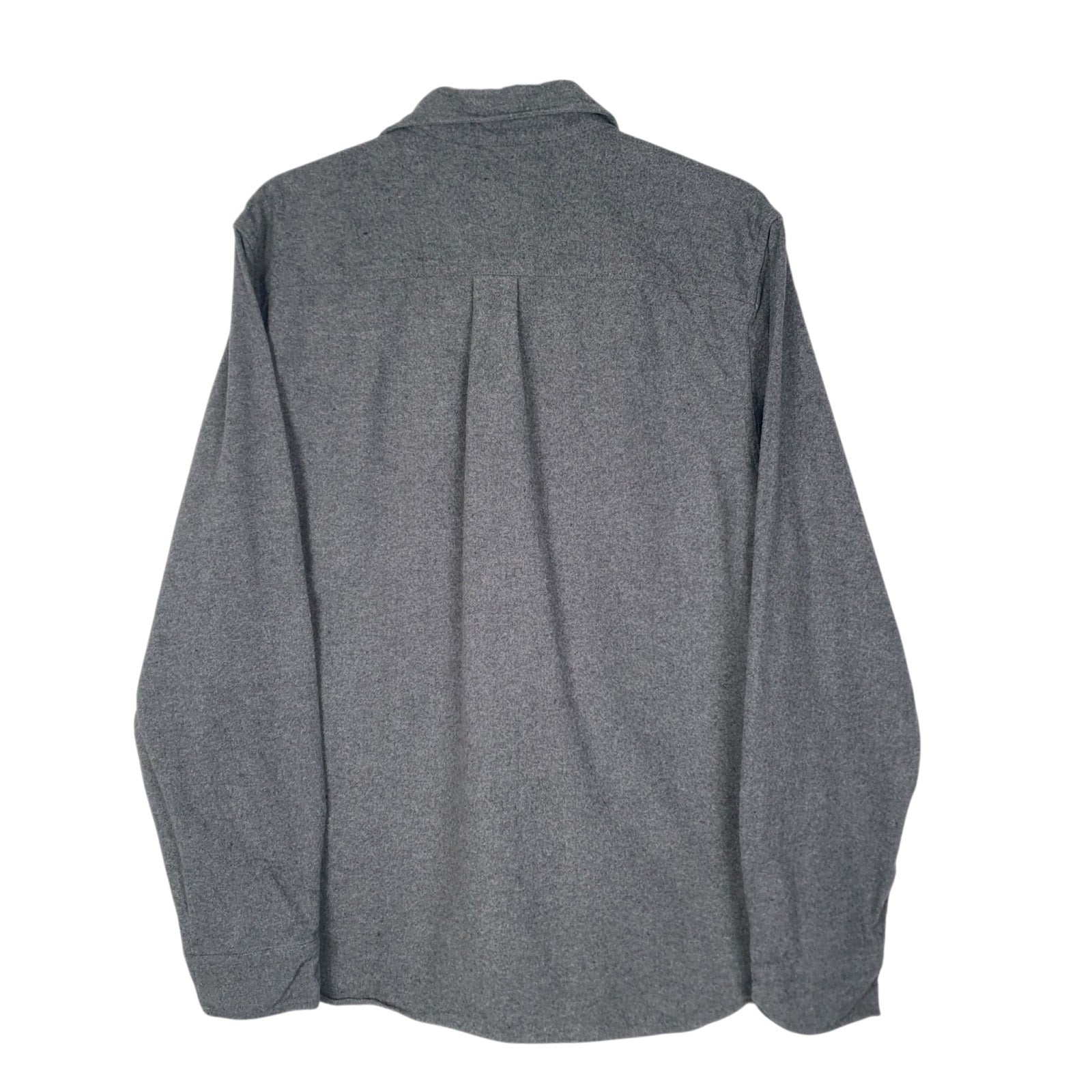 Mens Grey Eddie Bauer Chamois Heavyweight  Shirt