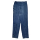 Womens Blue Unbranded Pleated  Jeans