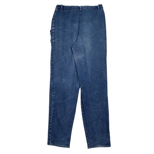 Womens Blue Unbranded Pleated  Jeans