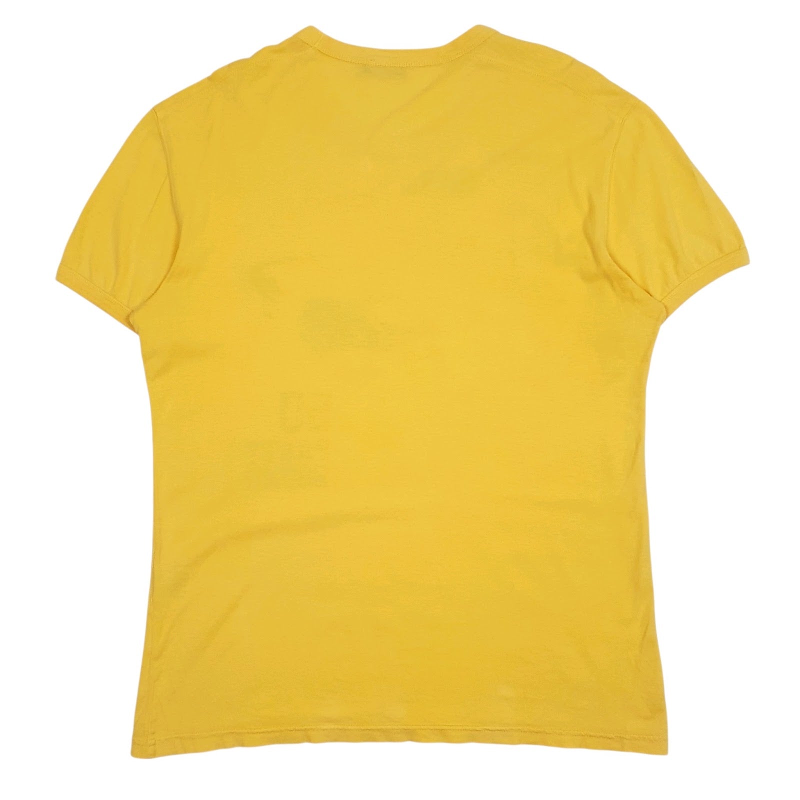 Mens Yellow Gas   T Shirt