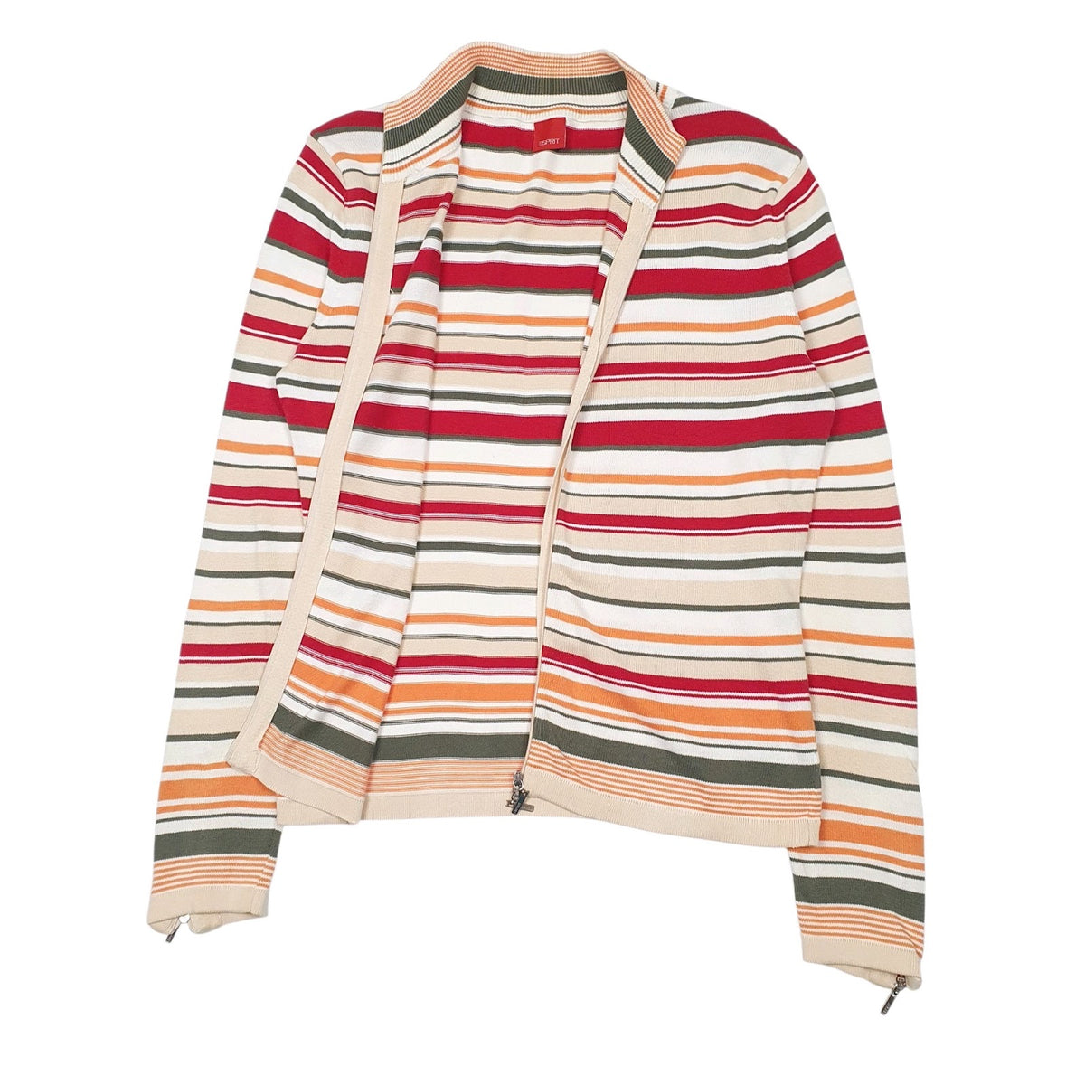 Womens Beige Esprit  Full Zip Jumper