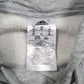 Mens Grey Adidas Spellout Hoodie Jumper