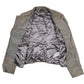 Womens Grey Xanaca Flight Bomber  Coat