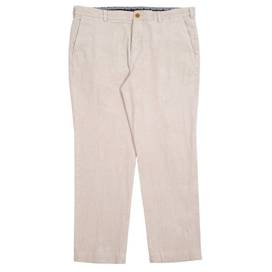 Mens Brown Brooks Brothers Clark Corduroy Trousers
