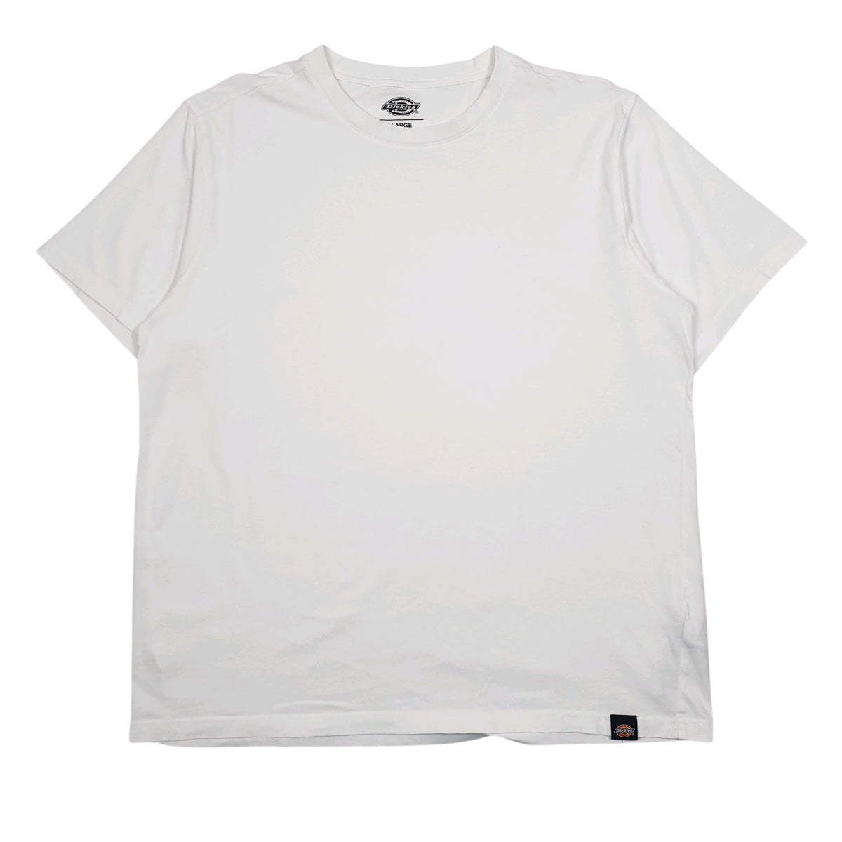 Mens White Dickies  Short Sleeve T Shirt
