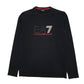 Mens Grey Emporio Armani  Long Sleeve T Shirt