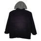 Mens Black Wrangler Hoodie Chore  Coat