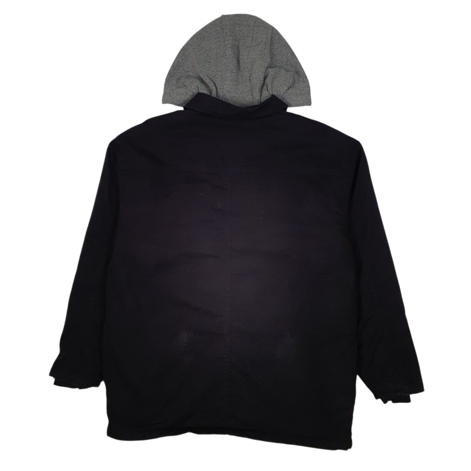 Mens Black Wrangler Hoodie Chore  Coat