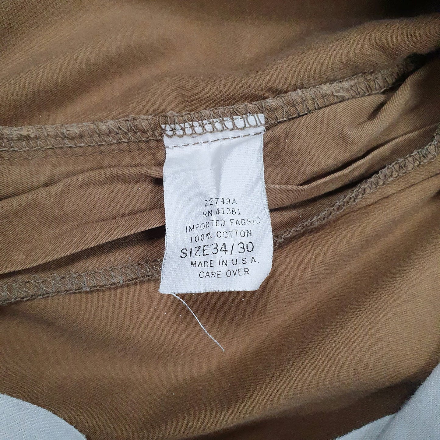 Mens Brown Polo Ralph Lauren Vintage 90s Made In USA Pleated  Trousers