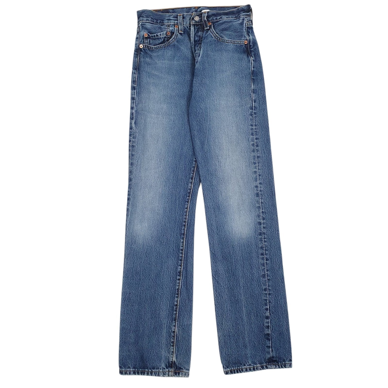 Mens Blue Levis Vintage 00s 501 JeansW27 L34