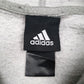 Mens Grey Adidas Eastern Michigan Hoodie Jumper