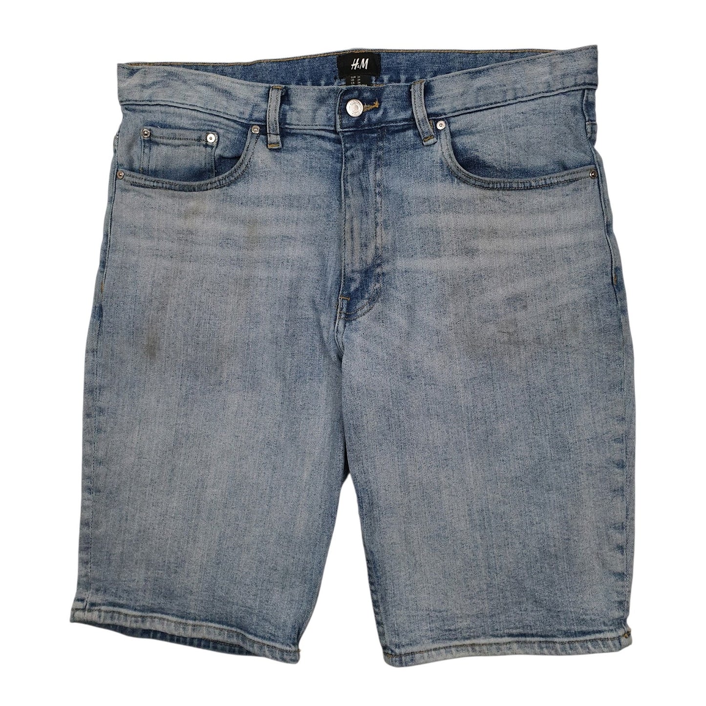 Mens Blue H&M  Denim Shorts
