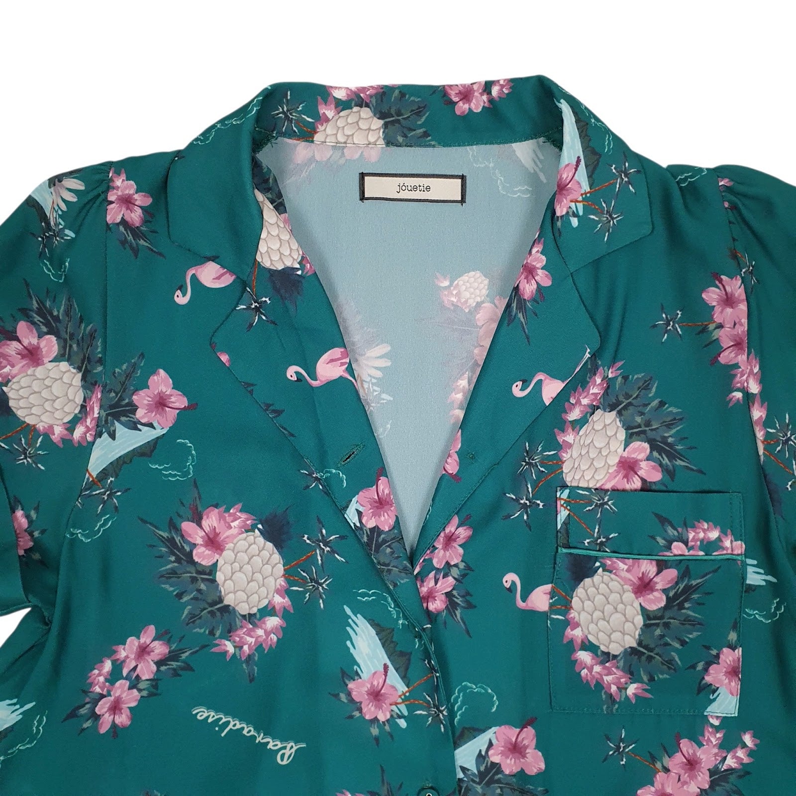 Womens Green Jouetie Flamingo  Dress