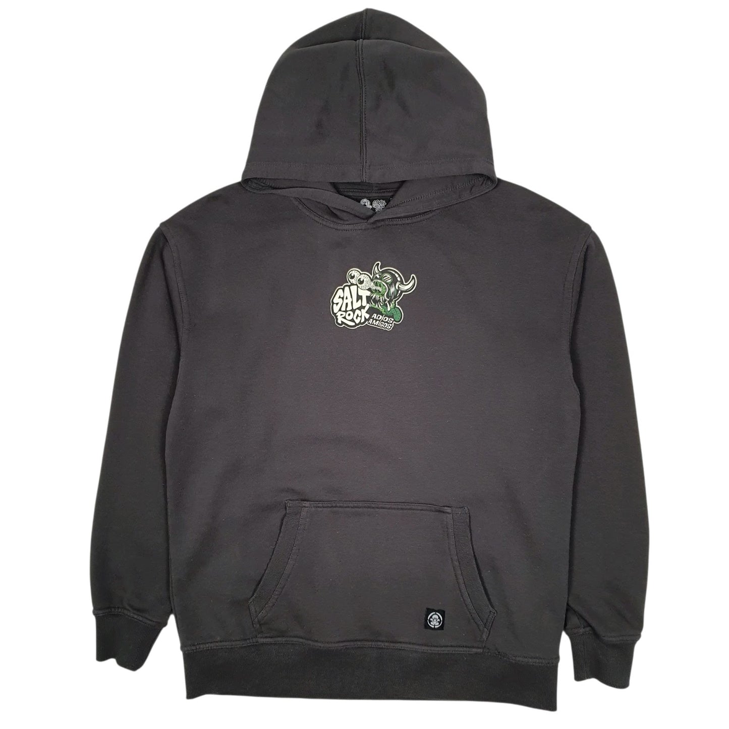 Mens Grey Saltrock  Hoodie Jumper