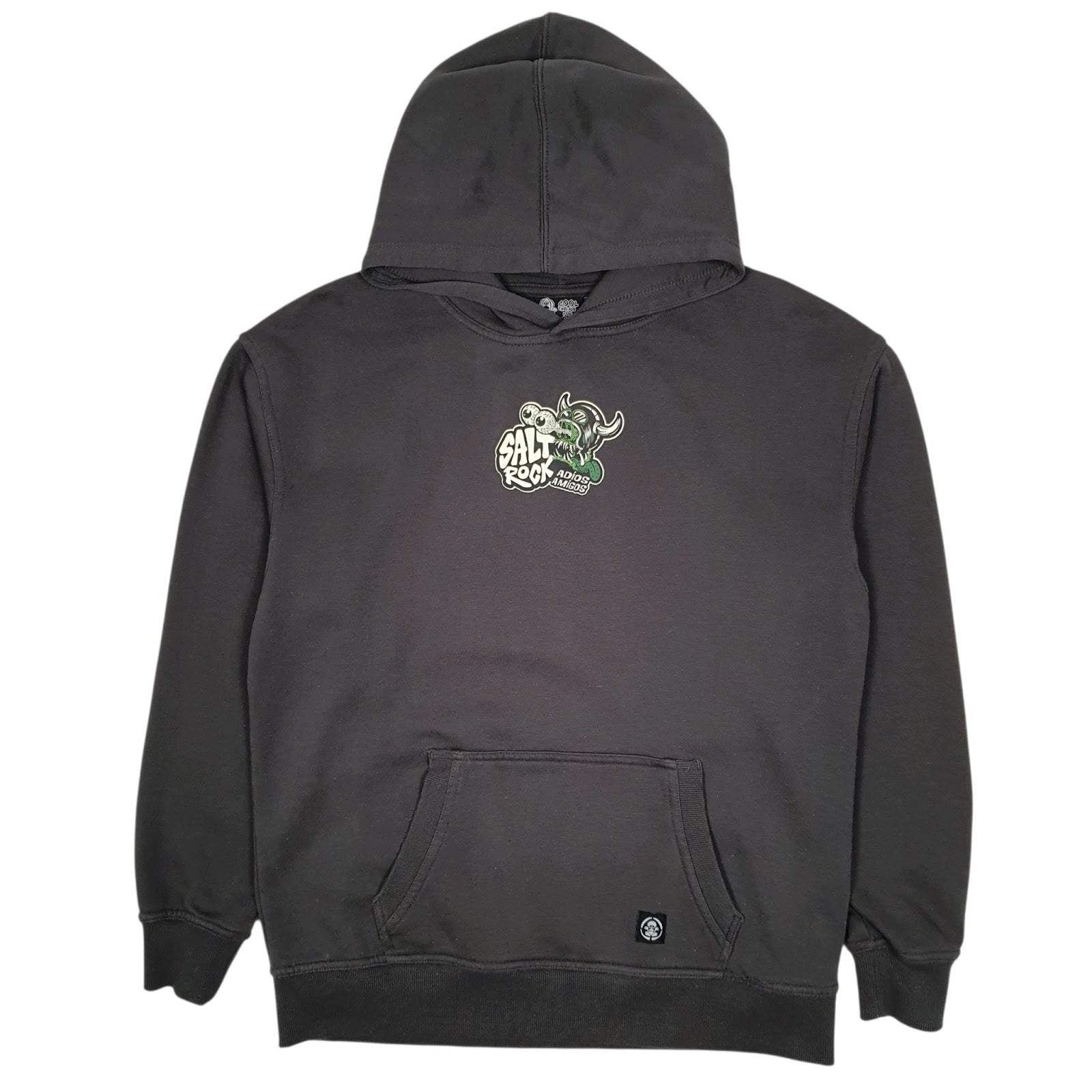 Mens Grey Saltrock  Hoodie Jumper
