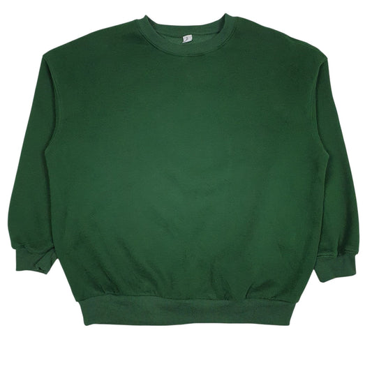 Womens Green Anrabess Oversized Baggy Crewneck Jumper
