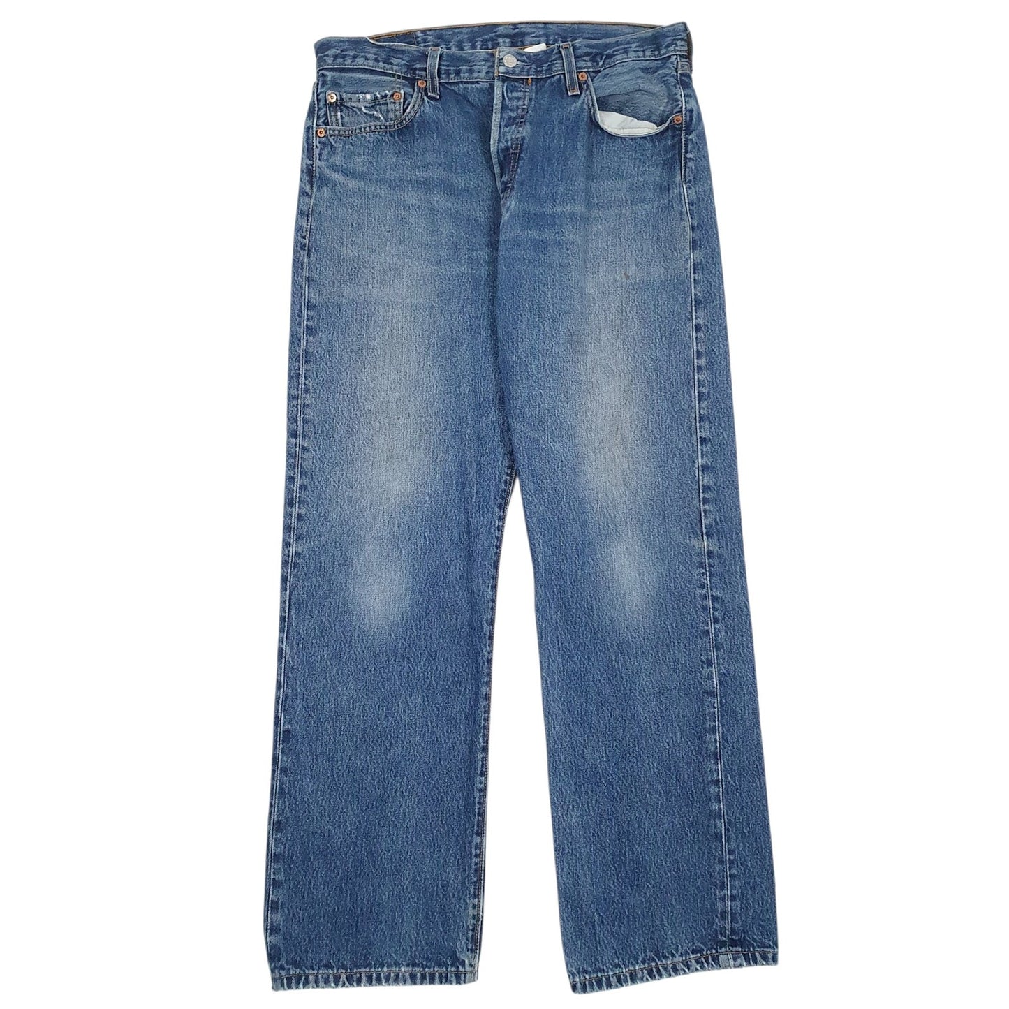 Mens Blue Levis  501 JeansW36 L32