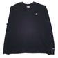 Mens Black Champion  Crewneck Jumper