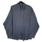 Mens Blue Southern Vintage Long Sleeve Shirt