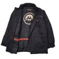 Mens Black Kappa   Coat