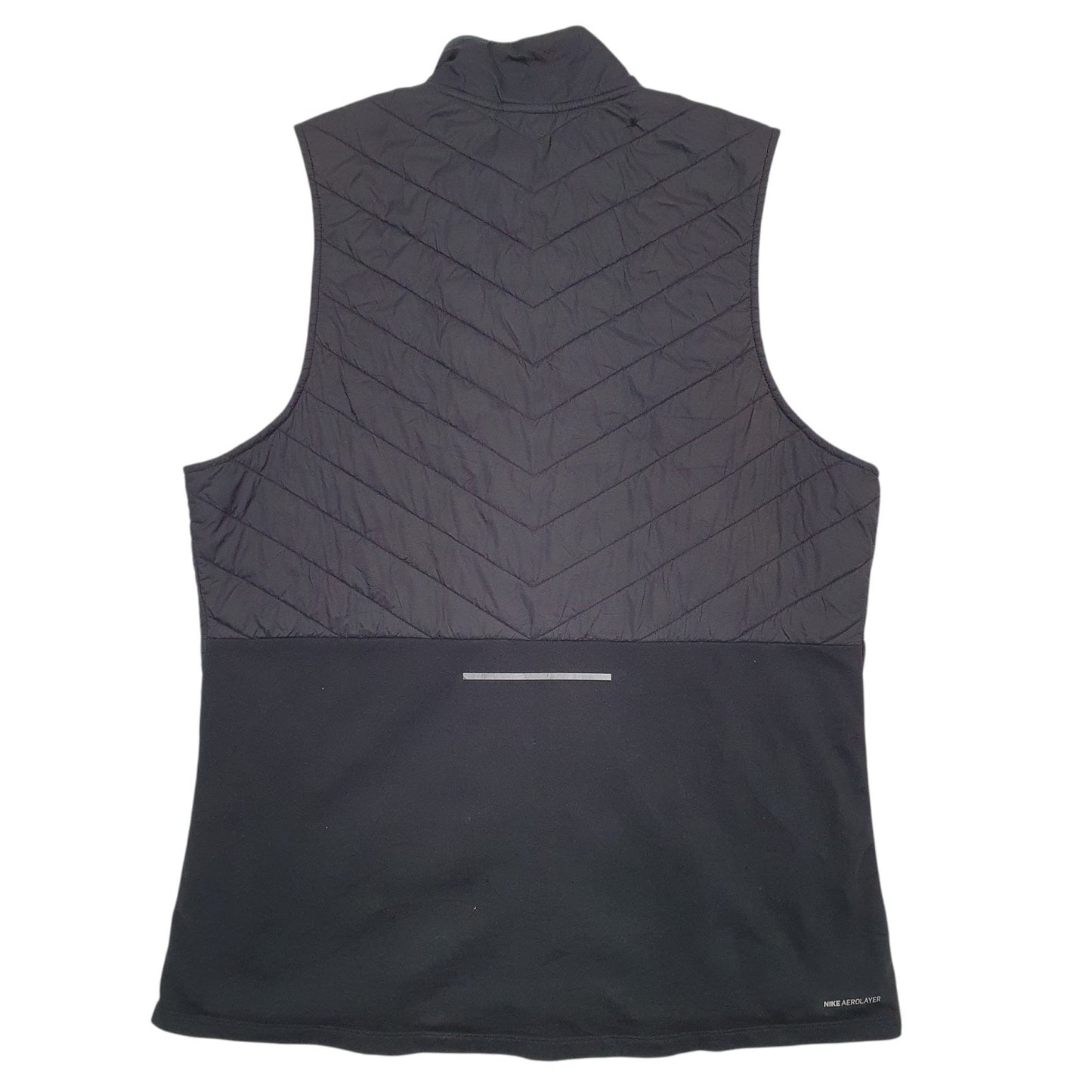 Mens Black Nike Aerolayer  Coat
