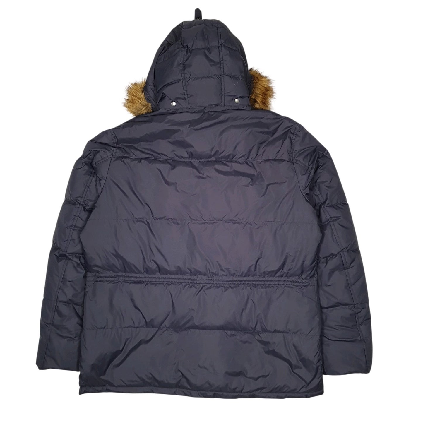 Mens Navy Hackett Parka  Coat