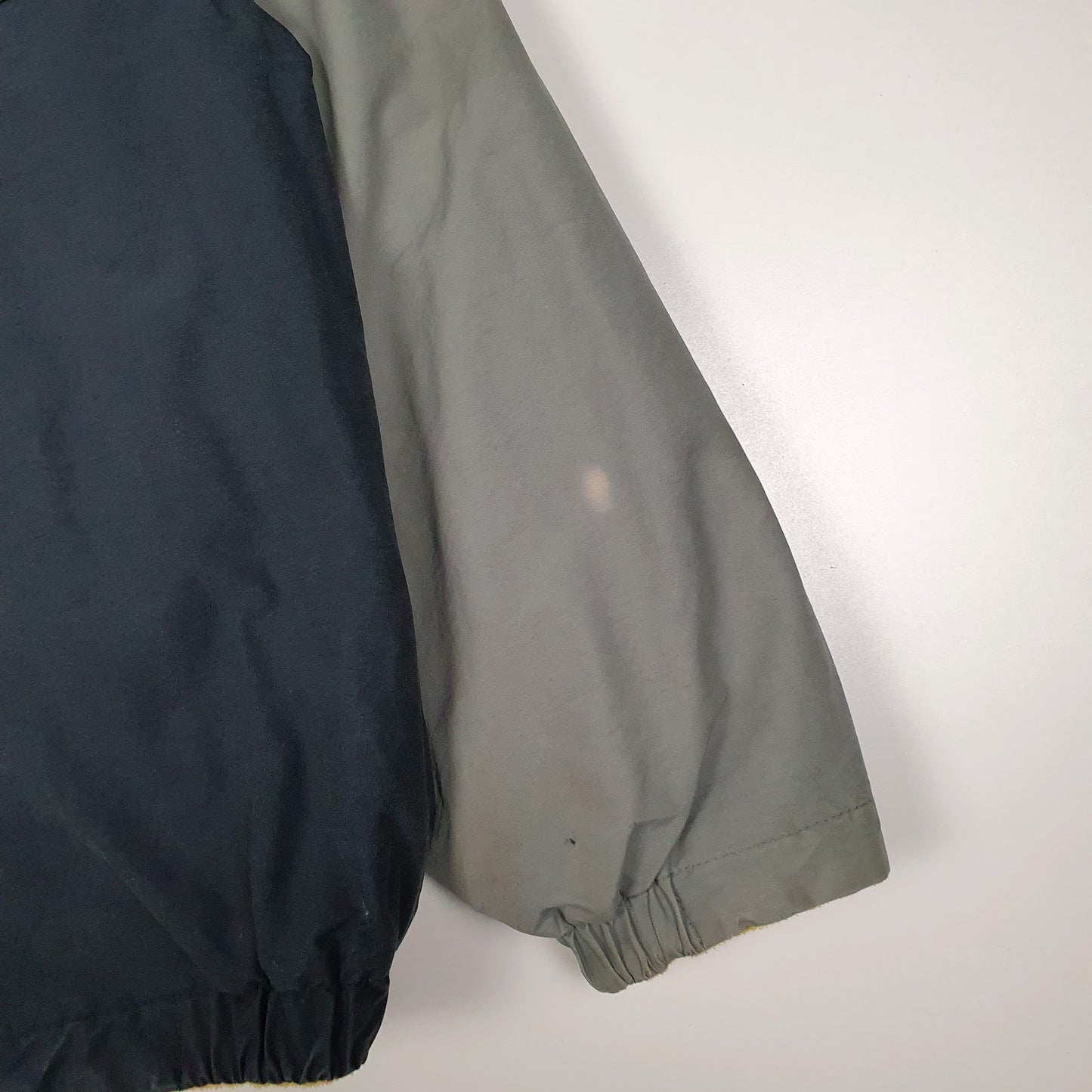Mens Navy Nautica Fleece Lined Windbreaker  Coat