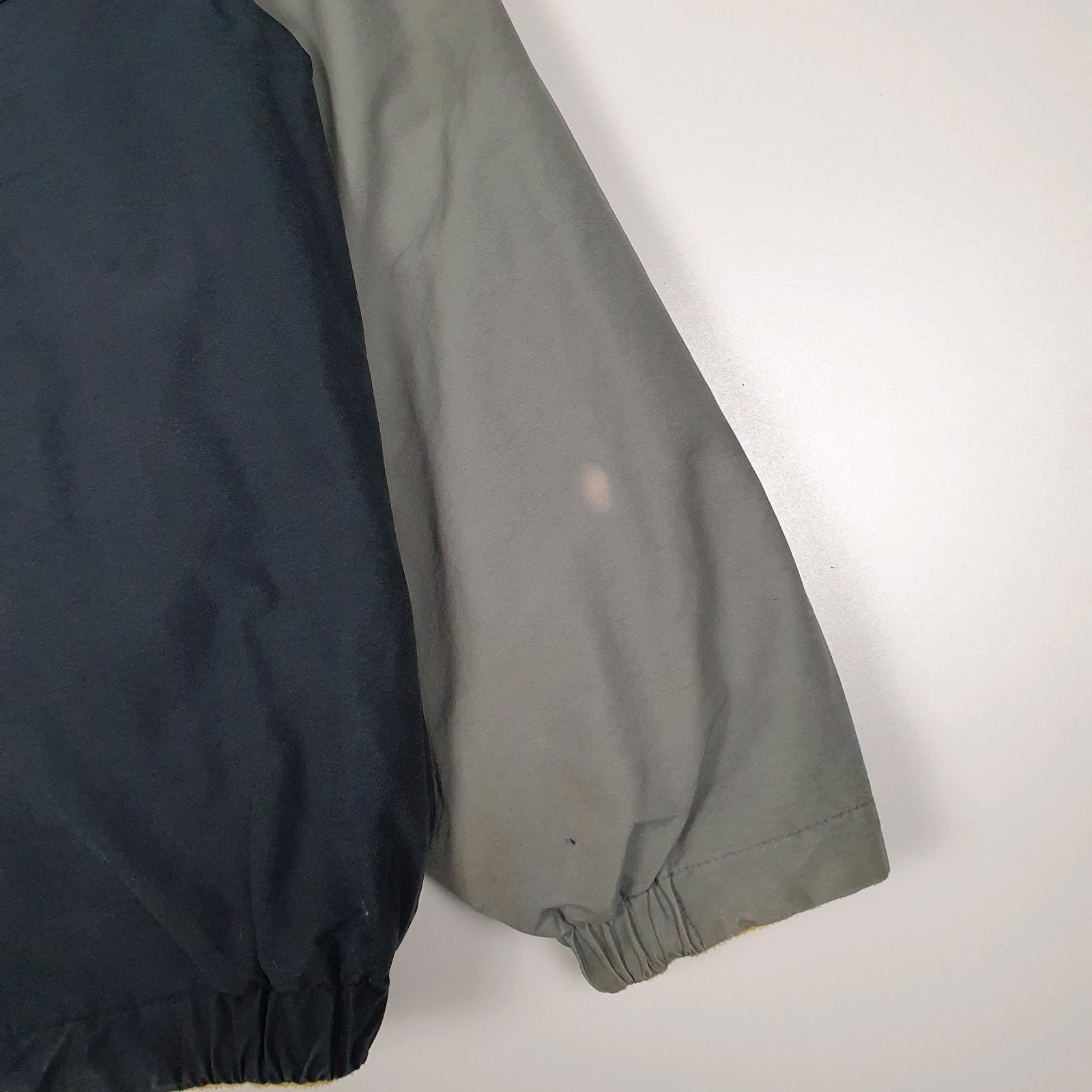 Mens Navy Nautica Fleece Lined Windbreaker  Coat