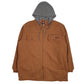 Mens Brown Wrangler Padded  Coat