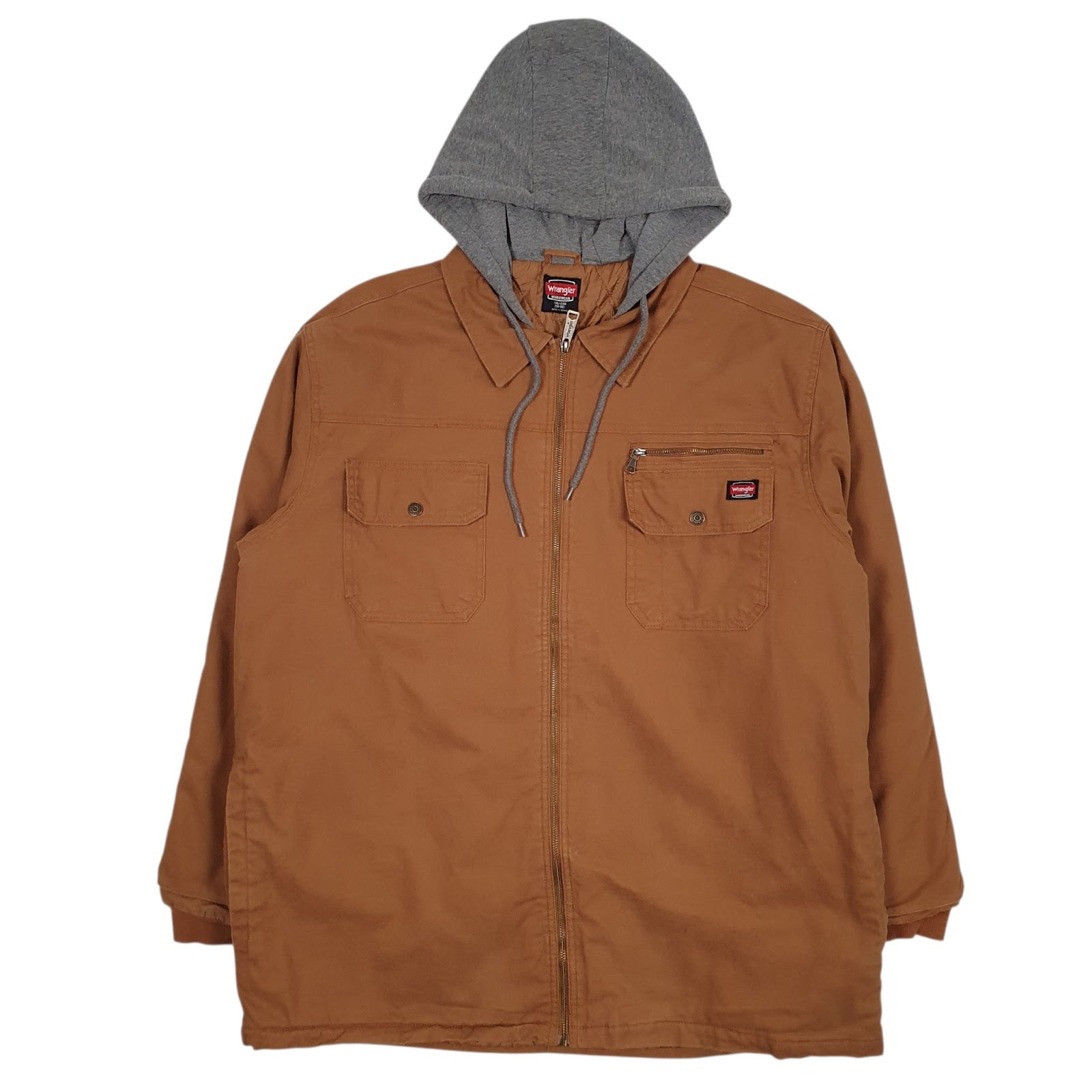 Mens Brown Wrangler Padded  Coat