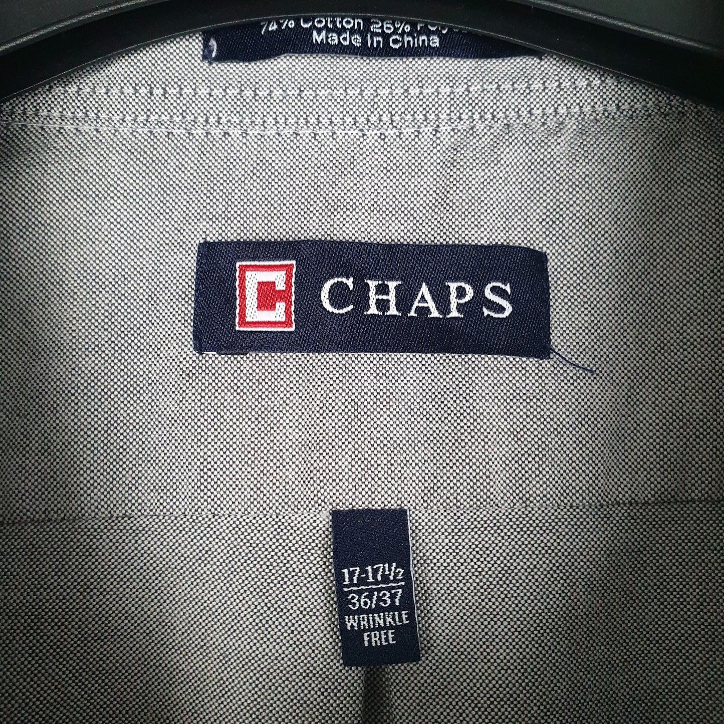 Mens Grey Chaps   Shirt