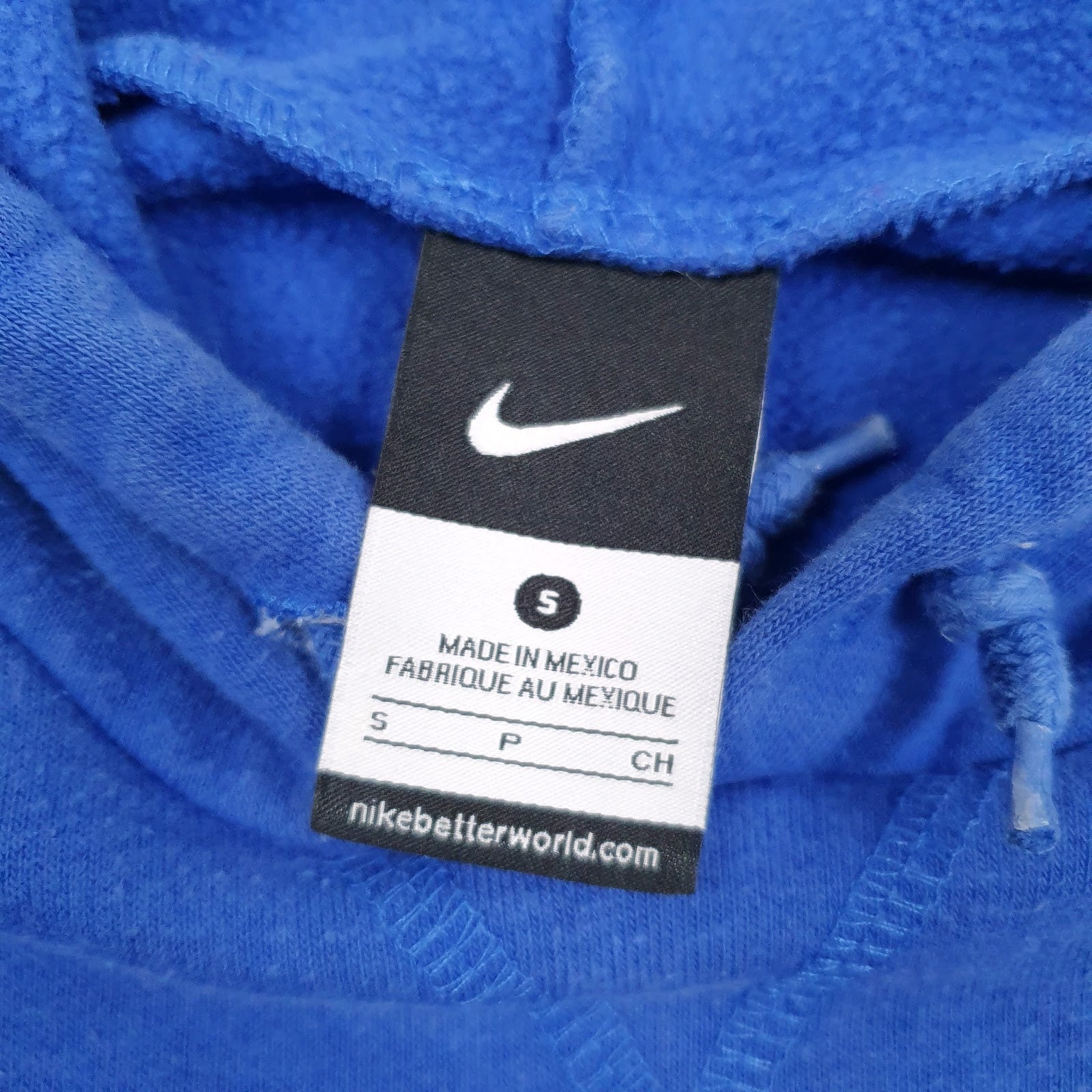 Mens Blue Nike  Hoodie Jumper