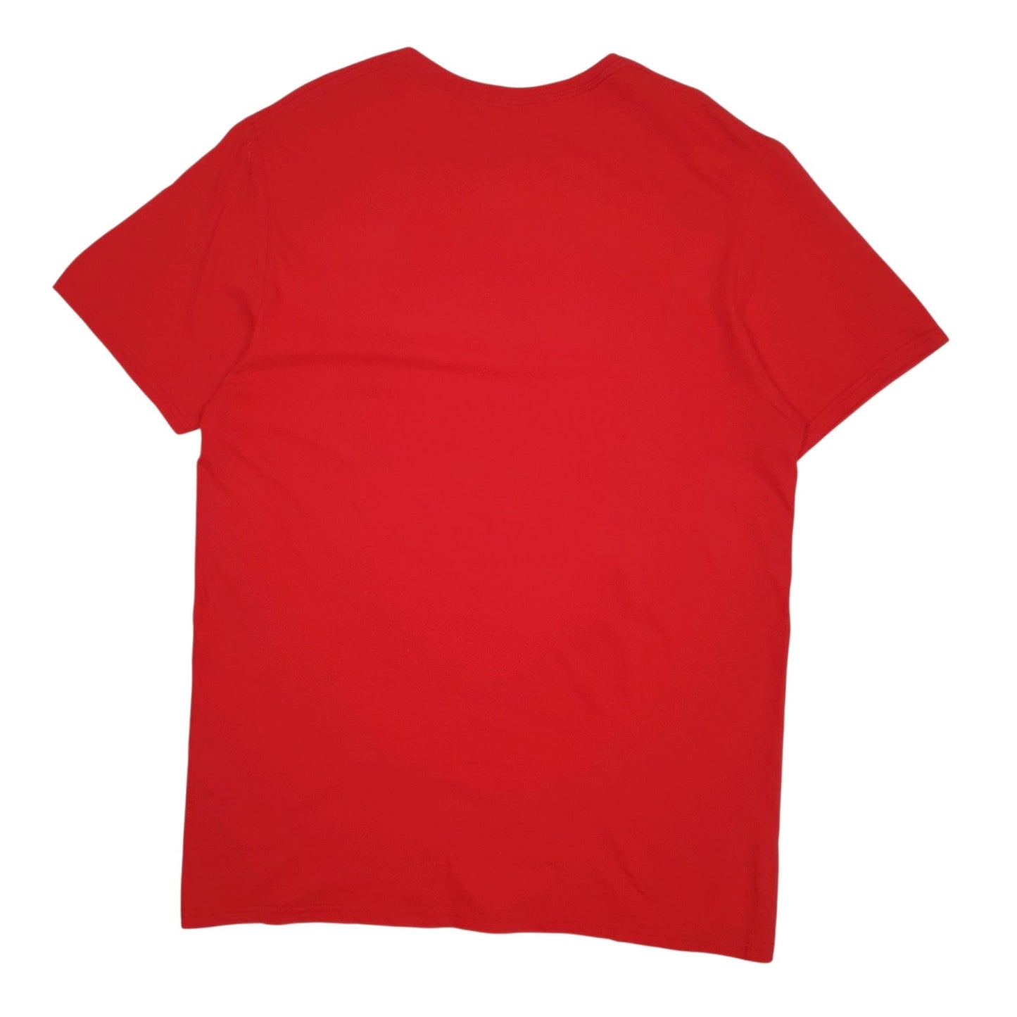 Mens Red Fruit Of The Loom Redwings St John  T Shirt