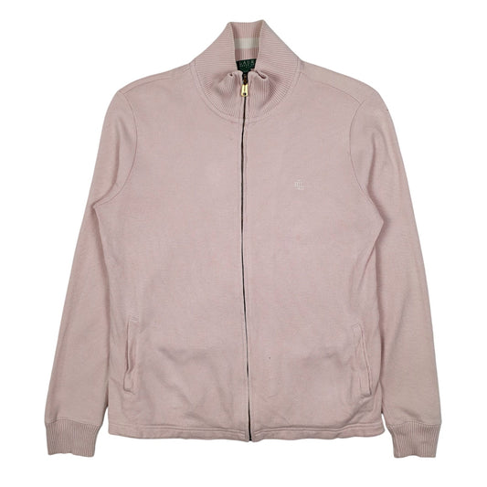 Womens Pink Ralph Lauren  Full Zip Jumper