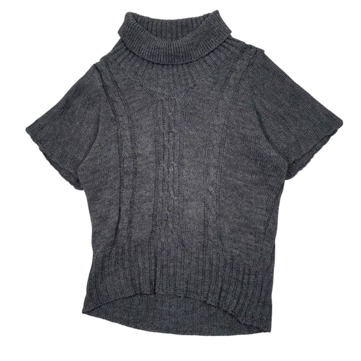 Womens Grey Unbranded  Turtle Neck Jumper
