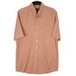 Mens Orange Eddie Bauer  Short Sleeve Shirt