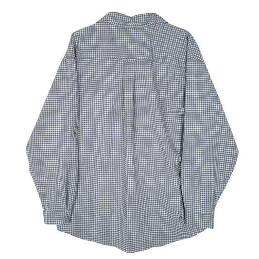 Mens Blue L.L.Bean Vintage 90s  Shirt