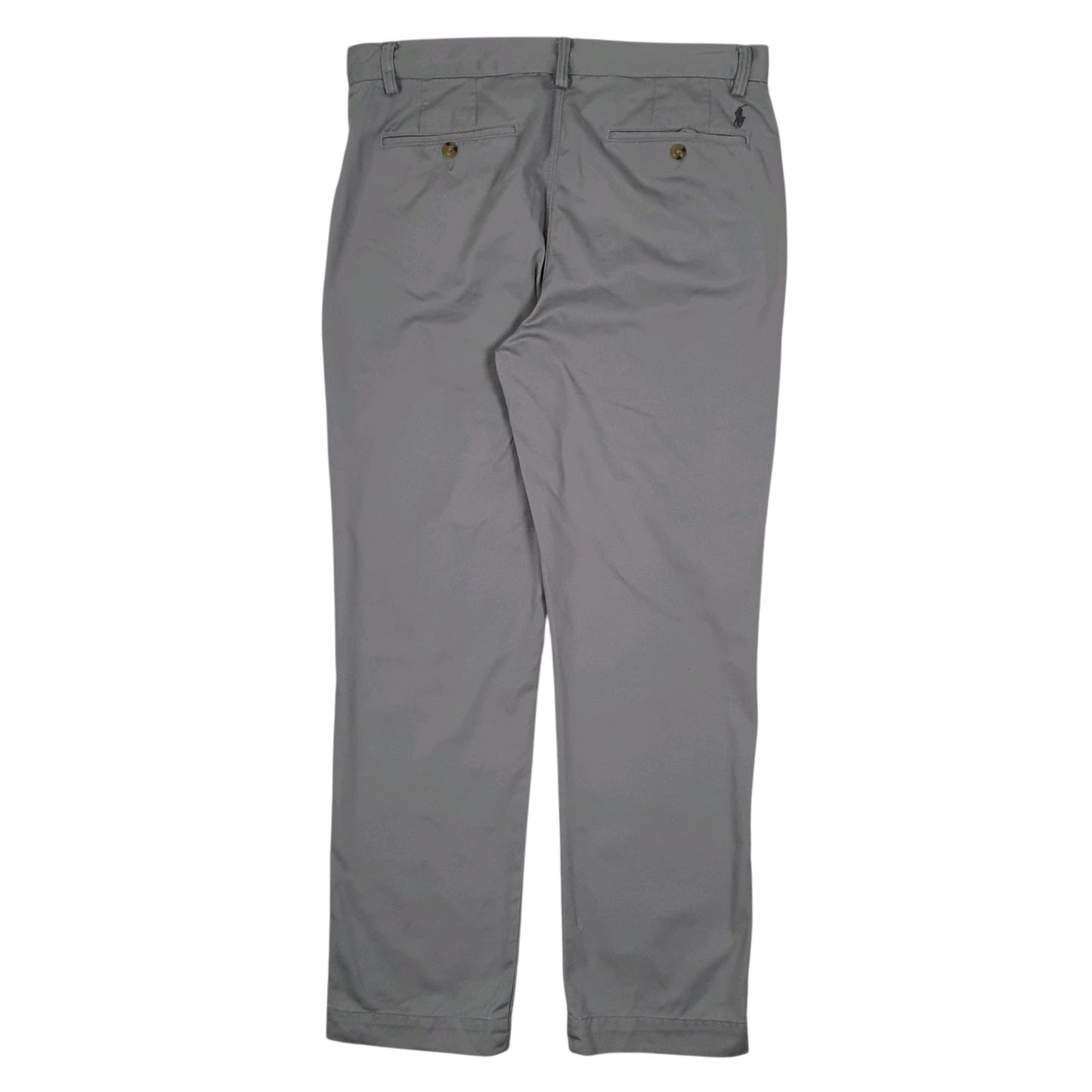 Mens Grey Polo Ralph Lauren Classic Fit  Trousers