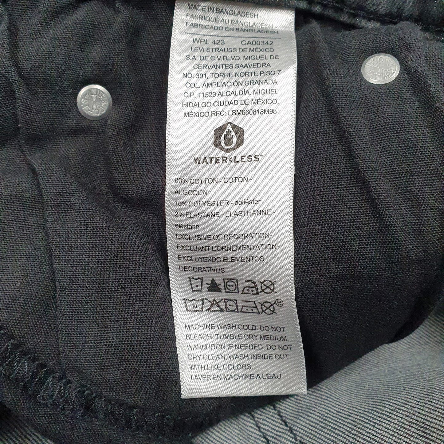Mens Grey Levis   Jeans