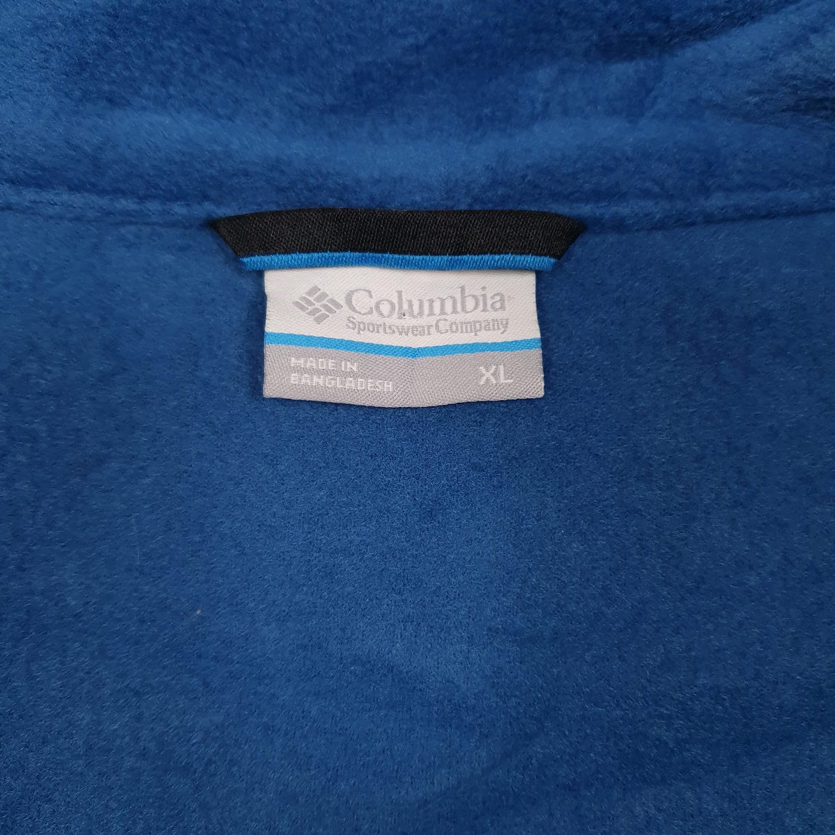 Mens Blue Columbia Sportswear Company Gilet Full Zip Jumper