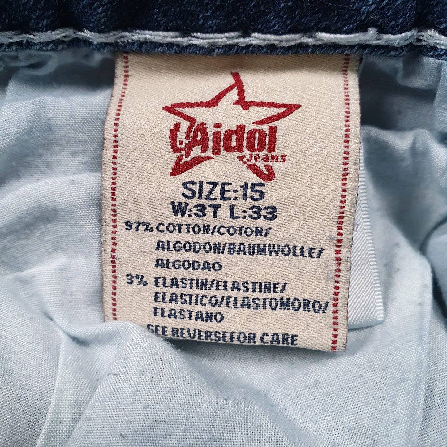 Womens Blue LA Idol USA   Jeans