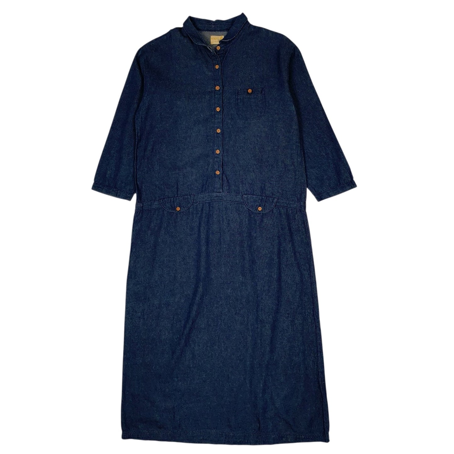 Womens Blue Kahi  Long Sleeve Dress