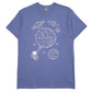 Mens Blue Gildan Devil Days Short Sleeve T Shirt