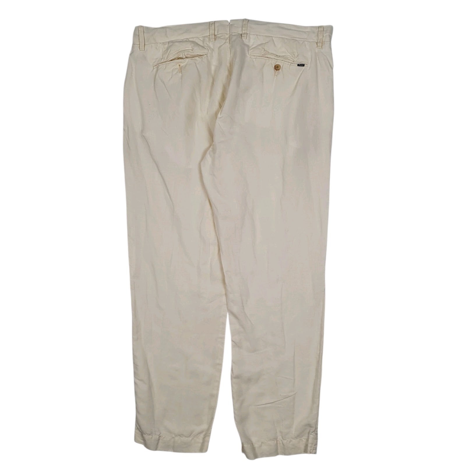 Mens Cream Polo Ralph Lauren   Trousers