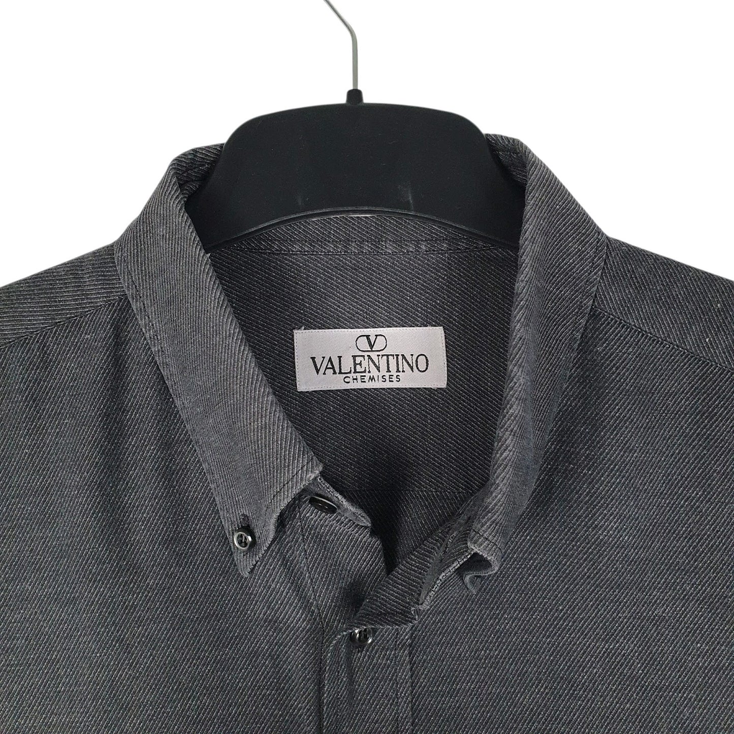Mens Grey Valentino   Shirt