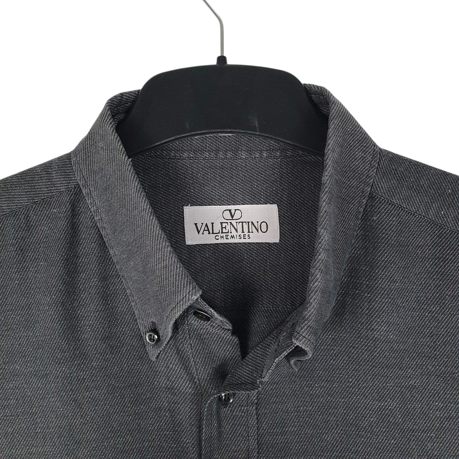 Mens Grey Valentino   Shirt