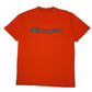 Mens Orange Champion  Short Sleeve T Shirt