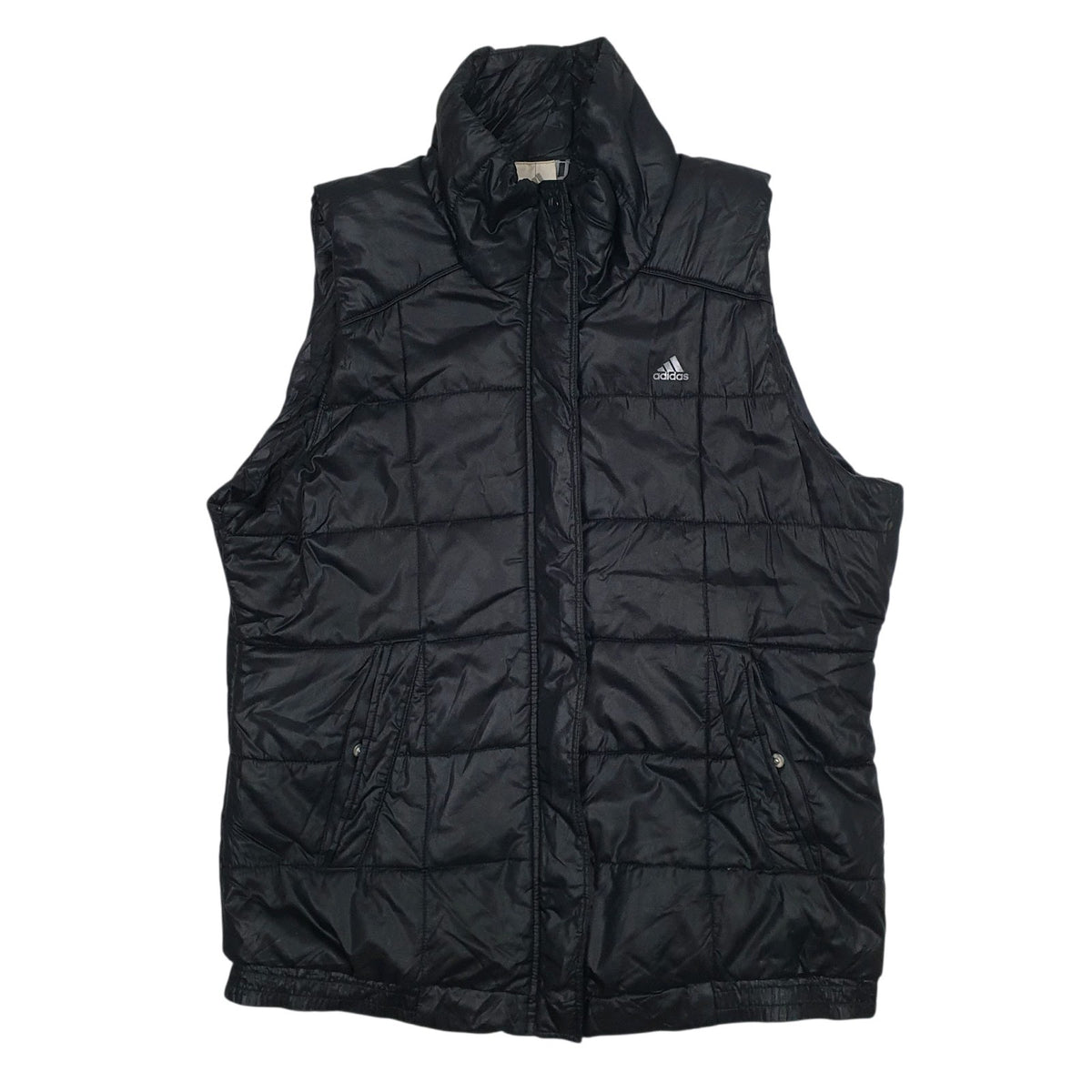 Womens Black Adidas Vintage 00s Puffer  Coat