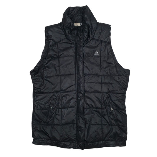 Womens Black Adidas Vintage 00s Puffer  Coat